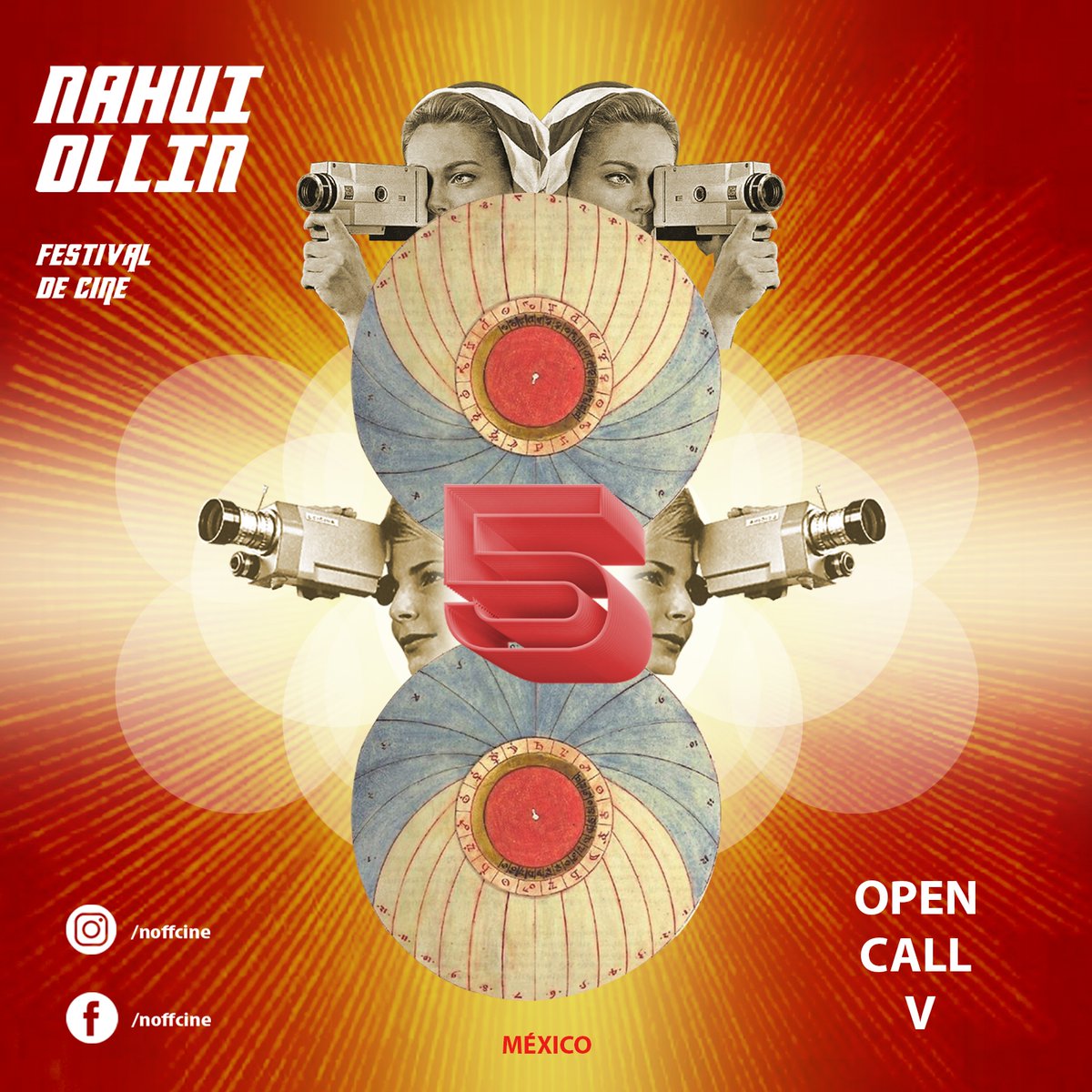 Imagen de la quinta edición del Nahui Ollin Festival de Cine, a desarrollarse en la ciudad de Durango