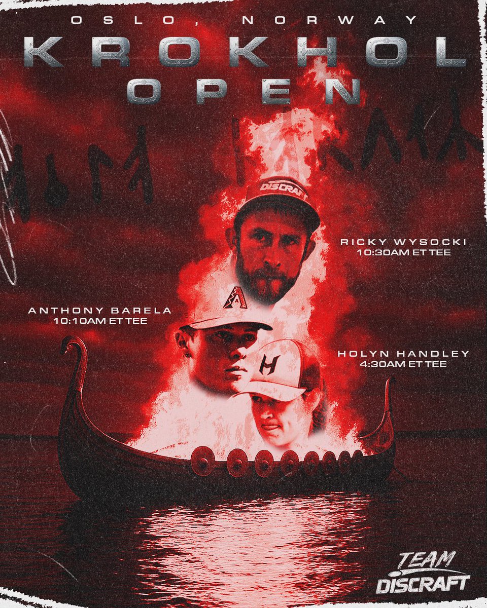 DiscraftDG's tweet image. The Krokhol Open starts tomorrow!