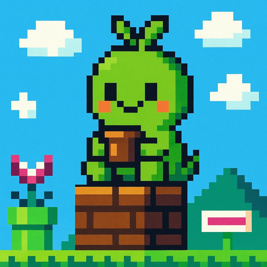 green_pulse_'s tweet photo. 🌱🎮 Tin in pixel mode proves even retro worlds can build a green future.
Comment which game Tin should join! 🌍
👉 https://t.co/wgFguwyh8O
#GreenPulse #PixelArt #GreenCrypto
#Binance @binance https://t.co/Lf8xxjn9NO