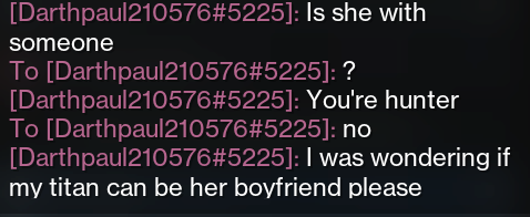 starberryd2's tweet photo. darthpaul strikes again... no female hunter is safe https://t.co/VqE7FVgZjp