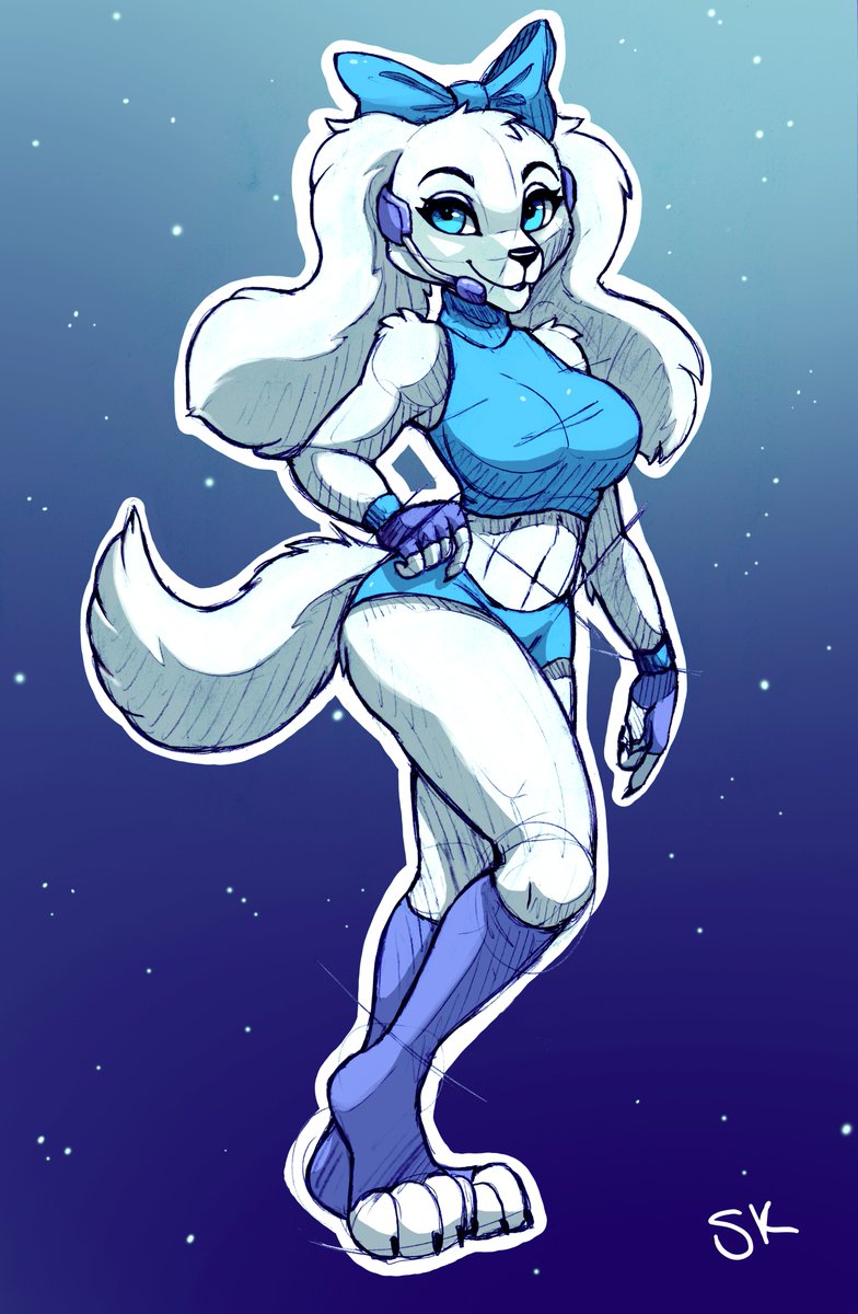Fay Sketch💙
#starfox