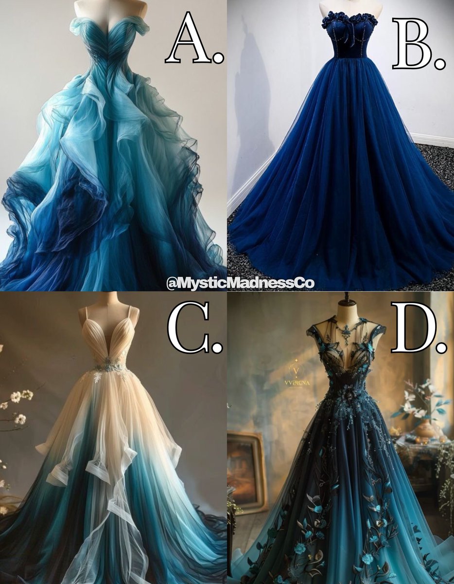 Pick your favorite! 💙

(Blue edition)