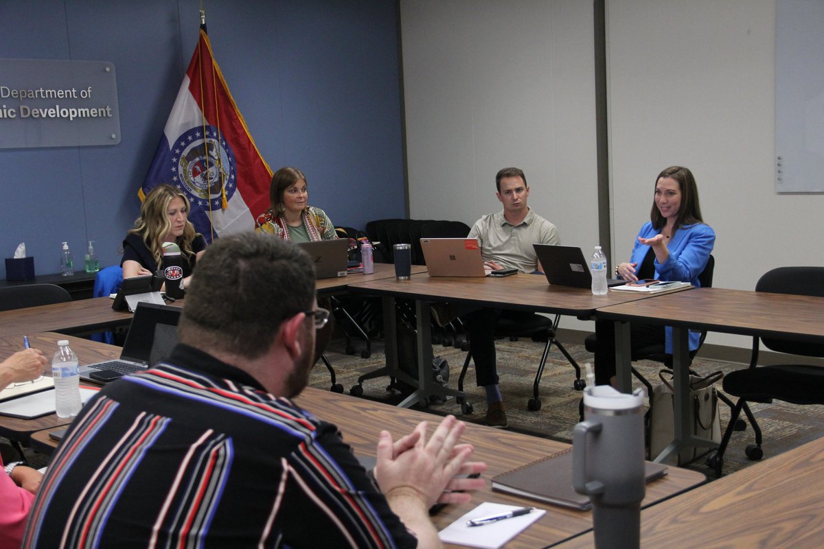 A productive meeting in #JCMO today discussing Missouri Certified Sites! #TeamDED appreciates the work of our Certified Sites Technical Review Committee as they work to strengthen site readiness to welcome new business and investment. #HelpingMissouriansProsper