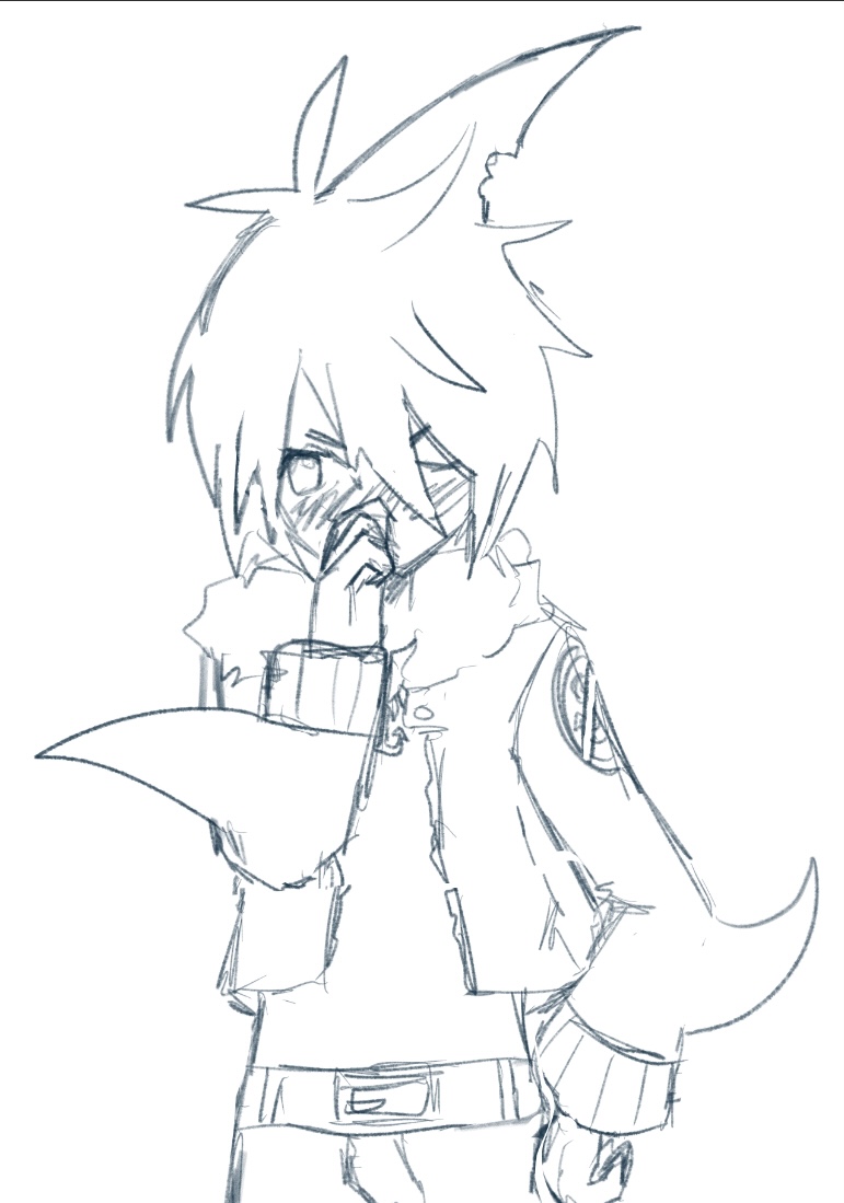 EfiDraws's tweet image. Have the mentioned samekichi wip that would have matched with the wadanohara…
#wadanohara