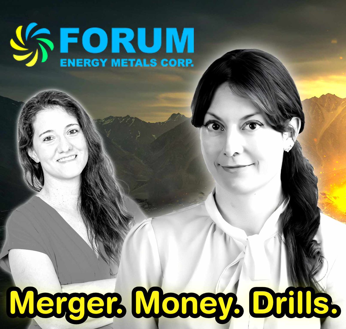 Fabi (@thenextbigrush) on Twitter photo 🚨 We are pleased to bring <a href="/UraniumHuntress/">Rebecca Hunter</a>, from <a href="/ForumEnergyMC/">Forum Energy Metals Corp</a> for another exciting interview.
👉 Here: youtu.be/Us0TtbDbI7E
🤝 Forum Energy and Baseload Energy are merging to create Geiger Energy—a new uranium company built on strong assets, capital, and exploration 🚨 We are pleased to bring <a href="/UraniumHuntress/">Rebecca Hunter</a>, from <a href="/ForumEnergyMC/">Forum Energy Metals Corp</a> for another exciting interview.
👉 Here: youtu.be/Us0TtbDbI7E
🤝 Forum Energy and Baseload Energy are merging to create Geiger Energy—a new uranium company built on strong assets, capital, and exploration