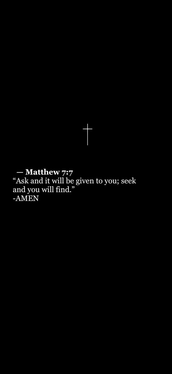 Matthew 7:7 🙏✝️