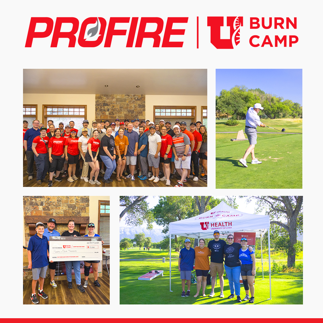 ProfireNews's tweet image. A huge thanks to everyone who helped us raise $45K for the @UofUHealth Burn Camp! 🙌 Your generosity gives 35 campers a safe space for healing &amp;amp; growth. Special shoutout to our sponsors—together, we’ve contributed nearly $300K to this amazing program. See you next year!⛳