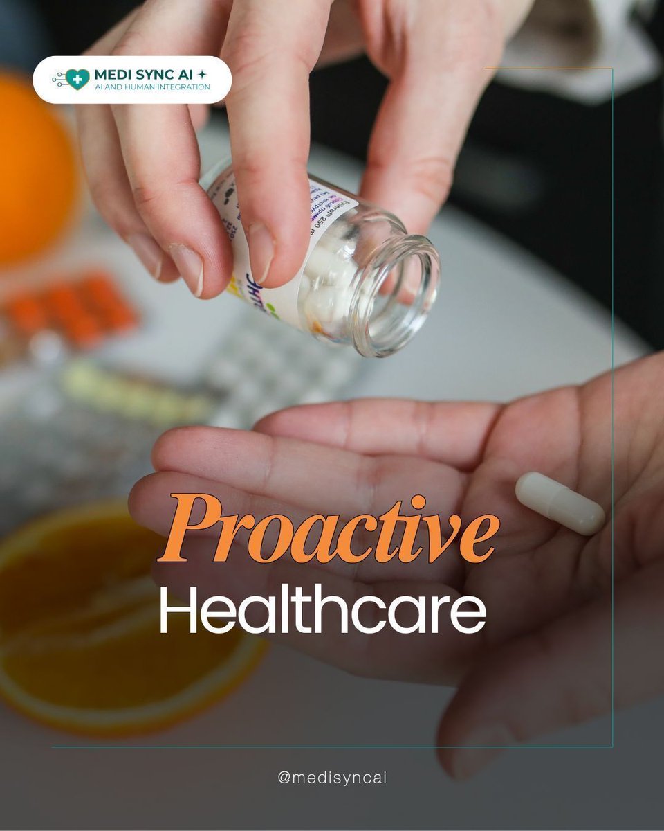 MediSyncAI's tweet image. Predict problems before they escalate.
With MediSyncAI, AI-powered insights mean fewer emergencies, lower costs, and better outcomes.
Smarter care starts here → medisyncai.com
#AIInHealthcare #PredictiveCare #MediSyncAI #HealthTech
