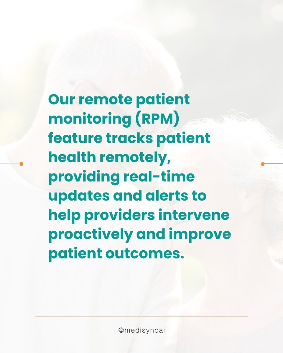 MediSyncAI's tweet image. Predict problems before they escalate.
With MediSyncAI, AI-powered insights mean fewer emergencies, lower costs, and better outcomes.
Smarter care starts here → medisyncai.com
#AIInHealthcare #PredictiveCare #MediSyncAI #HealthTech