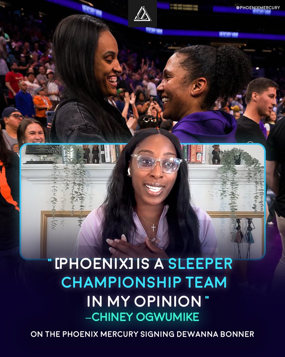 atouchmore's tweet image. Don’t sleep on @phoenixmercury 😴 DB has entered the chat 💬
🎧Watch this week's episode now: bit.ly/40avHeW