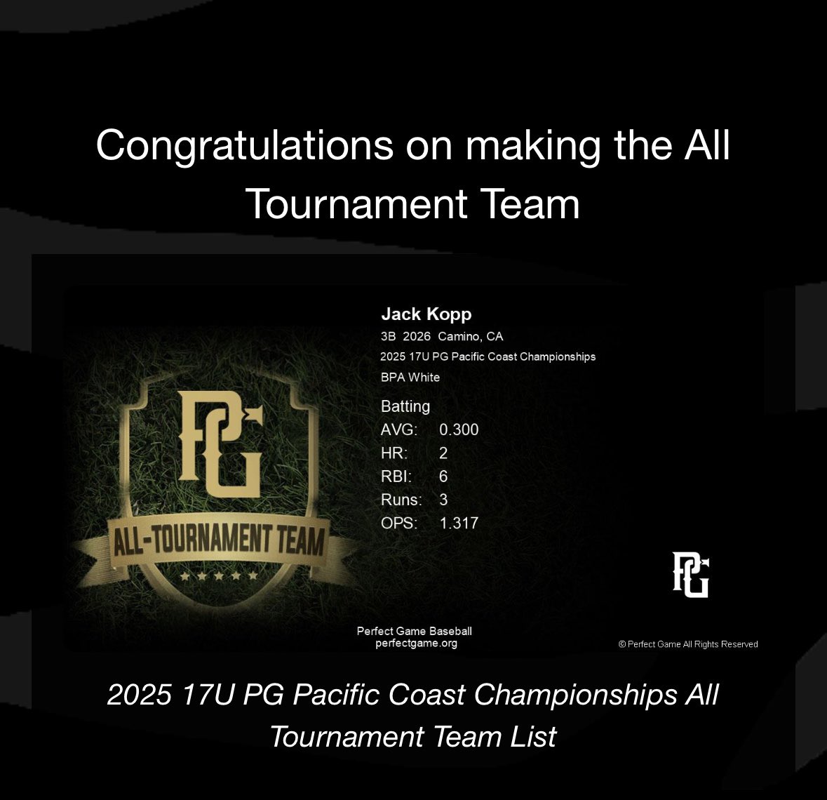 BPA Sac 2026 (@bpasac2026) on Twitter photo Congratulations to Aris Guillermo <a href="/jackkopp2026/">Jack Kopp</a> and <a href="/TylerPurdom_3/">Tyler Purdom</a> for their selection to the All Tournament Team <a href="/Sacramento_BPA/">Sacramento_BPA</a> <a href="/WCPSacramento/">West Coast Preps Sacramento</a> #uncommitted2026 Congratulations to Aris Guillermo <a href="/jackkopp2026/">Jack Kopp</a> and <a href="/TylerPurdom_3/">Tyler Purdom</a> for their selection to the All Tournament Team <a href="/Sacramento_BPA/">Sacramento_BPA</a> <a href="/WCPSacramento/">West Coast Preps Sacramento</a> #uncommitted2026