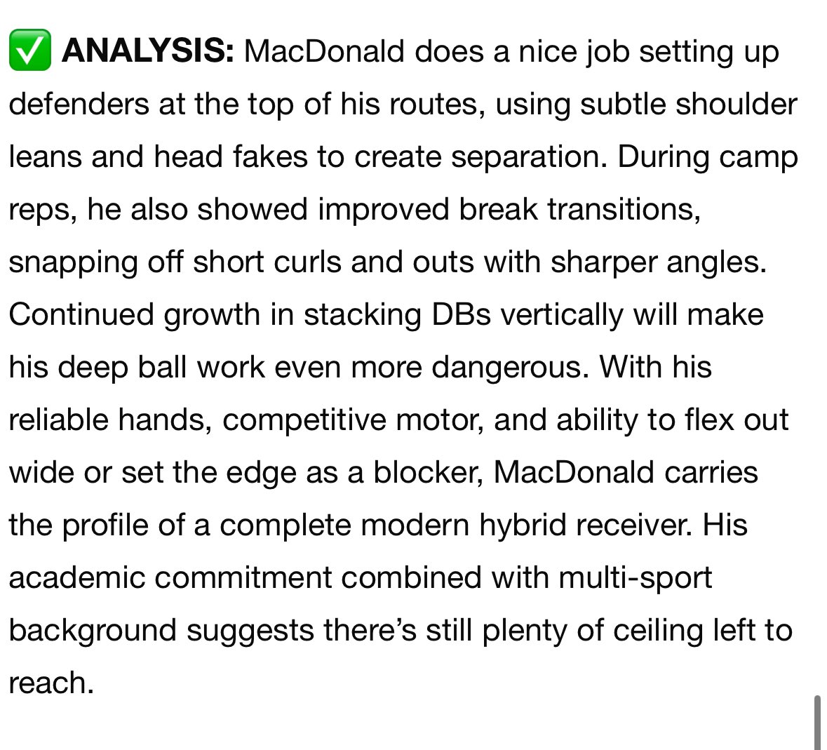 Braden McDonald (@braden_mcd2) on Twitter photo Thank you <a href="/sixstarfootball/">Six Star Football | PLUS+</a> for the write up! <a href="/BJ_Robrtsn/">BJ Robertson</a> <a href="/coachsbarnette/">Stephen Barnette</a> <a href="/DGS_4ya/">Darrius G. Smith</a> <a href="/CoachPotter73/">Nate Potter</a> <a href="/DLeach37/">David Leach ✝️</a> <a href="/thompsonsctg/">BT THOMPSON</a> Thank you <a href="/sixstarfootball/">Six Star Football | PLUS+</a> for the write up! <a href="/BJ_Robrtsn/">BJ Robertson</a> <a href="/coachsbarnette/">Stephen Barnette</a> <a href="/DGS_4ya/">Darrius G. Smith</a> <a href="/CoachPotter73/">Nate Potter</a> <a href="/DLeach37/">David Leach ✝️</a> <a href="/thompsonsctg/">BT THOMPSON</a>