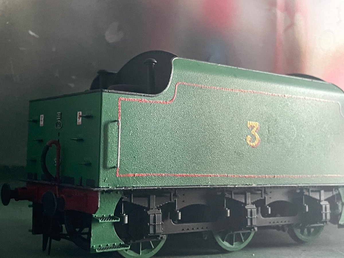 SudderyM's tweet image. Had another go, PRAYING it holds this time, Also, the caterpillar has gained his stripes, also buffers and a coupling
