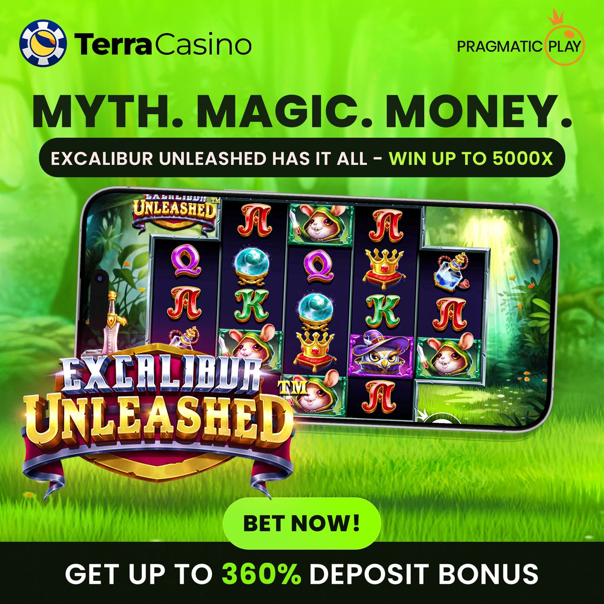 TerraCasino_io's tweet image. ⚔️ MYTH. MAGIC. MONEY. ⚔️
Step into the enchanted world of Excalibur Unleashed—where wins up to 5000x await!

Play now and claim up to 360% deposit bonus!
Visit here: terracasino.io

#CryptoCasino #ExcaliburUnleashed #OnlineSlots #CasinoBonus #CryptoGaming #TerraCasino…