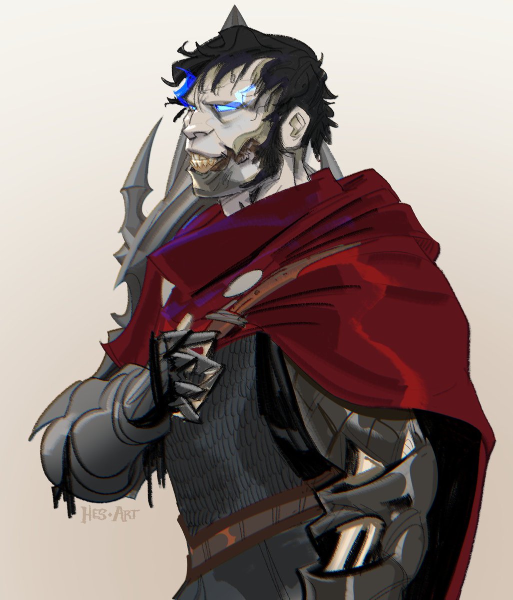 have you met my (one of many--) wretched dead man sir carver? sb sketched him for me despite him Still not having a set design to work with &amp; i love where this went

[🎨: <a href="/SBeep_/">SB 🌱</a>  ]