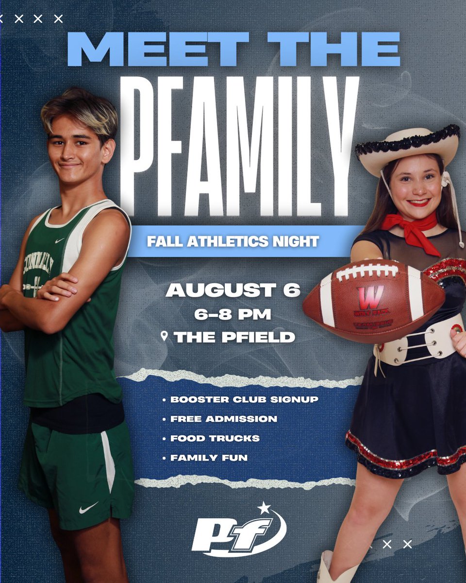 Bring a new pair of shoes to donate!  Looking forward to celebrating our fine arts &amp; fall athletic organizations <a href="/pfisd/">Pflugerville ISD</a>!  Another awesome event by our <a href="/PfISDAthletics/">PfISD Athletics</a> team! Let's GOOOO Pack! 
<a href="/Weiss_ABC/">WeissAthleticBooster</a> <a href="/ASJSportsATX/">Austin Sports Journal</a> <a href="/Weiss_WBB/">Weiss Women's Basketball 2.0 🐺</a> <a href="/WeissSoftball/">Weiss Softball</a> <a href="/Weiss_WSoccer/">Weiss Women’s Soccer</a> <a href="/WeissTennis/">Weiss Tennis</a> #FAMILY