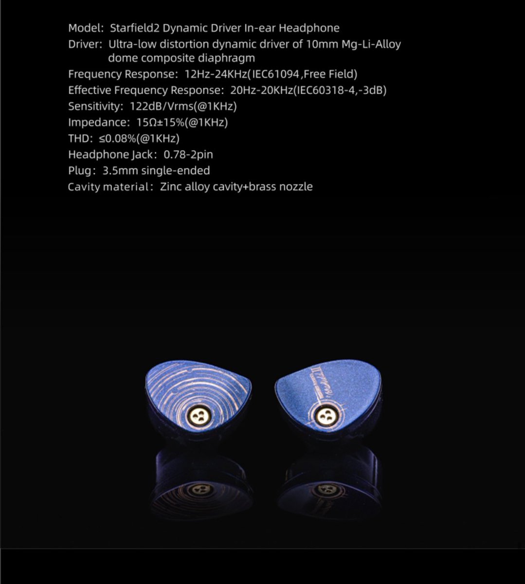 TheQuest818's tweet image. I’ve got the Moondrop Starfield 2 IEM’s and they sound like a tin can compared to over ear headphones. Am I doing something wrong?