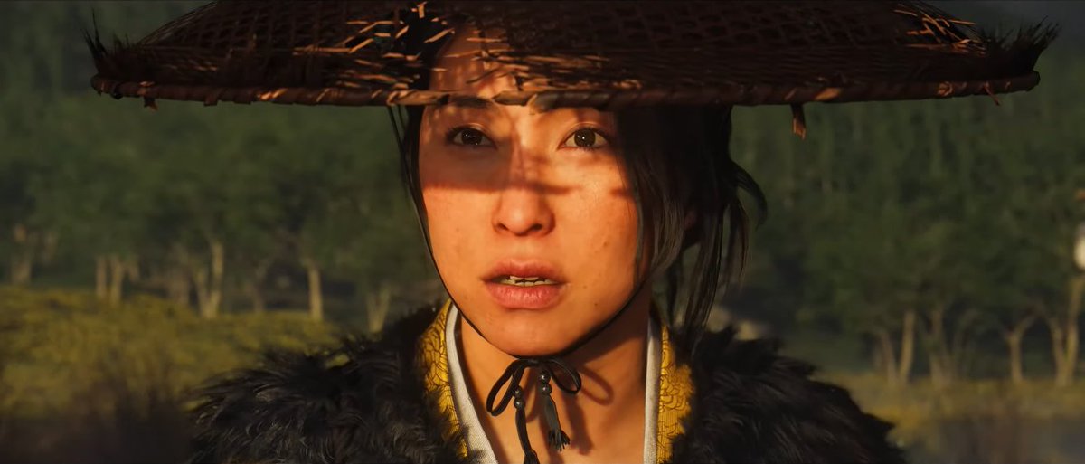 meuplaystation's tweet photo. Imagens de Ghost of Yōtei do State of Play https://t.co/7siL9hGdPt