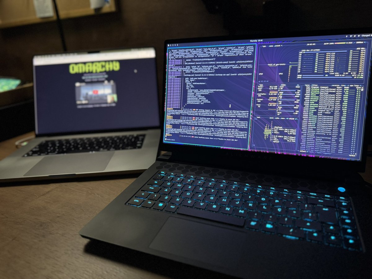 alansikora's tweet image. I’ve been working on Macs for 20 years, today I installed Omarchy on my Alienware.
I’m productive already, working on my project, in less than 2h while taking care of my newborn.
Thank you @dhh, it is borderline emotional to get back in control.
It’s more fun to be competent.