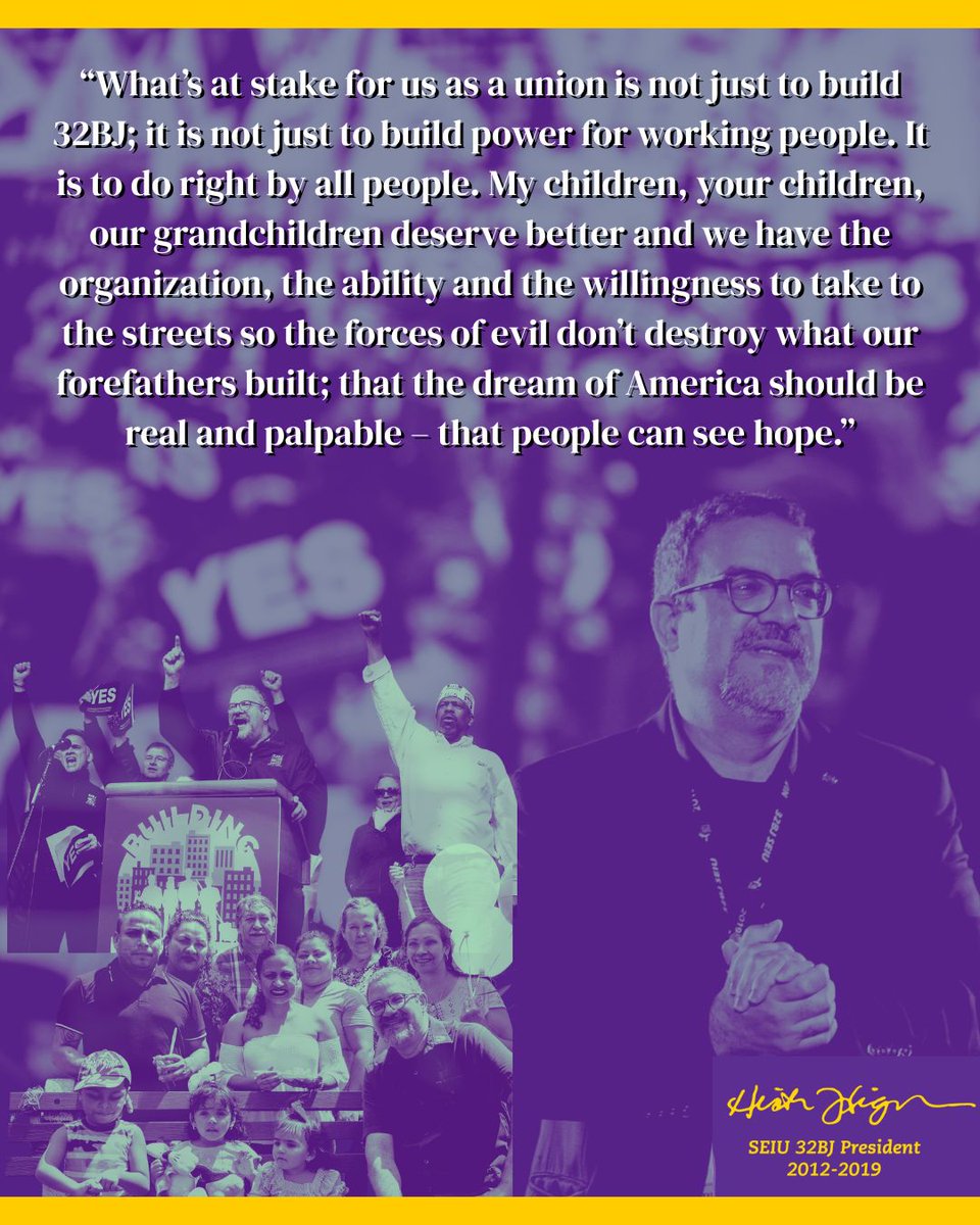 32BJSEIU's tweet image. Six years ago, we lost our beloved brother and former president, Héctor J. Figueroa. His passing left a deep void in our movement, in our hearts, and in the fight for dignity and justice for working people everywhere. To this day, his voice, vision, and relentless hope are felt…