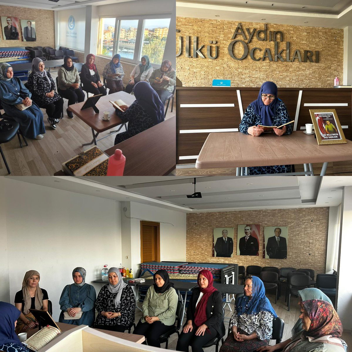 Ülkü Ocakları Aydın İl Başkanlığı Asena Birimi, Şehidimiz Orkun Alp ARSLAN’ ın emaneti Feray annemizin katılımları ile başta Şehadetinin sene-i devriyesinde Orkun Alp ARSLAN ve cümle şehitlerimiz için Kur’an-ı Kerim tilaveti gerçekleştirdi