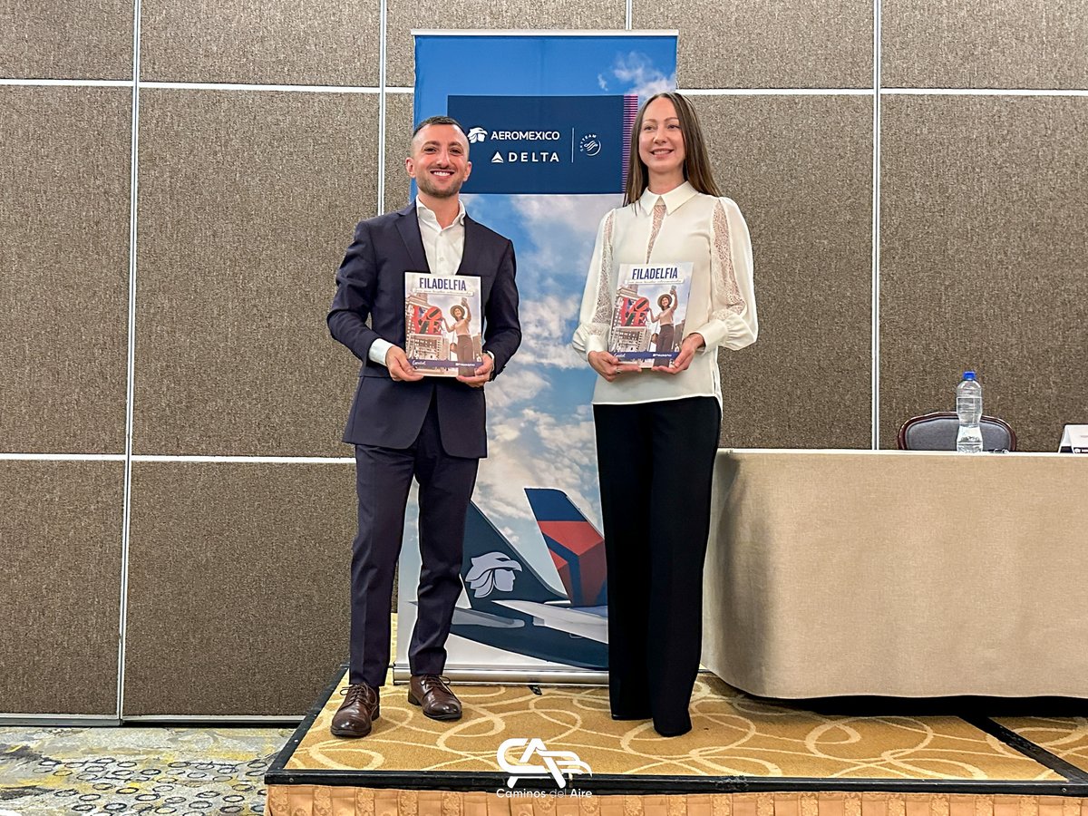 SinReservasInfo's tweet photo. AEROMÉXICO PRESENTÓ SU NUEVA RUTA: CIUDAD DE MÉXICO – PHILADELPHIA.

➡ https://t.co/f3npnah1Ns
.
.
.
#CaminosdelAire #Información #Aviación #Turismo #Aeroméxico #CDMX #Filadelfia #Boeing #B737MAX #Mundial2026 #FIFAWorldCup #CopaMundial #Philadelphia #PHLCVB @Aeromexico https://t.co/eG3kJMbzp5