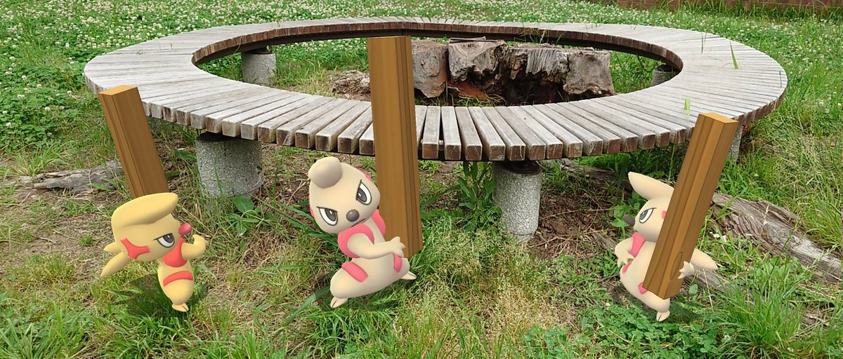 大屋根リングごっこ
#Expo2025
#GOsnapshot
#ARofTheDay
#GOsnapshotcelebration
#NianticAR #PokemonGO
#ドッコラー #おさんぽAR 
x.com/uuuuuone1/stat…