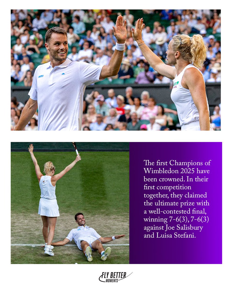 An unforgettable day for Sem Verbeek and Katerina Siniakova 🤩

<a href="/emirates/">Emirates</a> #FlyBetter Moments