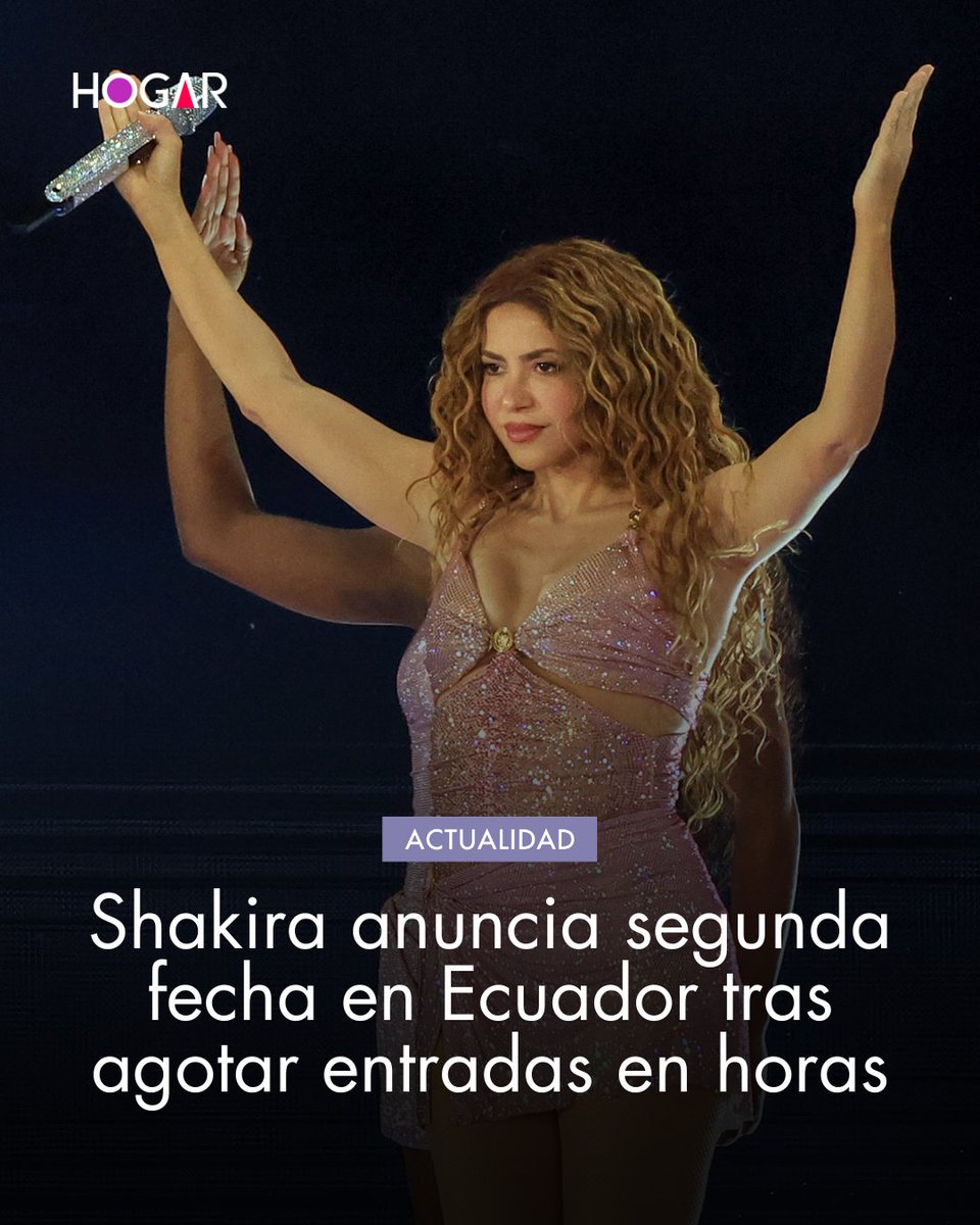 🎤🟣 ¡Shakira anuncia su segundo concierto en Ecuador! En apenas unas horas, el sistema de ventas online colapsó con una cifra sin precedentes: alrededor de 170 mil personas se conectaron simultáneamente para adquirir sus boletos, marcando un récord histórico en el país 👉