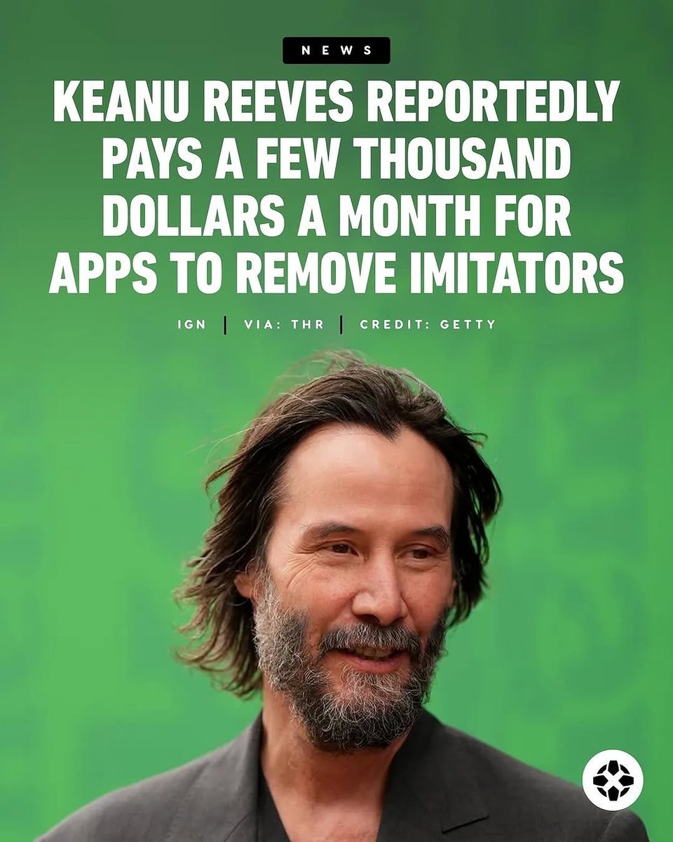 Keanu_Reeve_X's tweet image. Big news, fam! I've invested thousands to keep it real I've got top notch teams working round the clock to remove imitators from all socials. Your love and trust mean everything, and I'm committed to keeping our community safe and authentic. #RealDeal #AuthenticityMatters"
