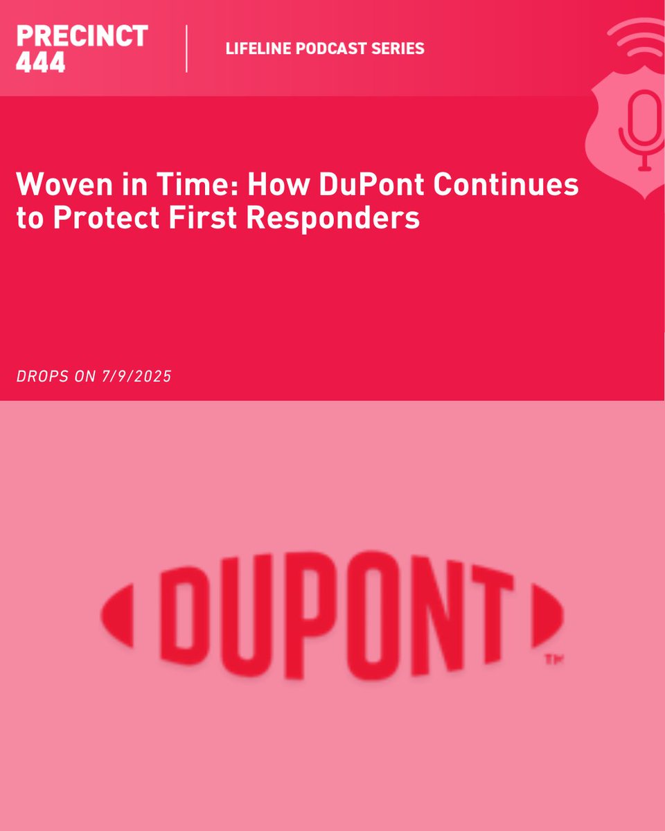 NLEOMF's tweet image. NEW LIFELINE EPISODE 🎙️
Hear from @Dupont_News and @PointBlankArmor as they sit down with Bill Alexander, CEO of the NLEOMF, to discuss the latest technologies that keep law enforcement safe!
Download to listen ➡️ bit.ly/44BXMNC
#LawEnforcement #DuPont #OfficerSafety