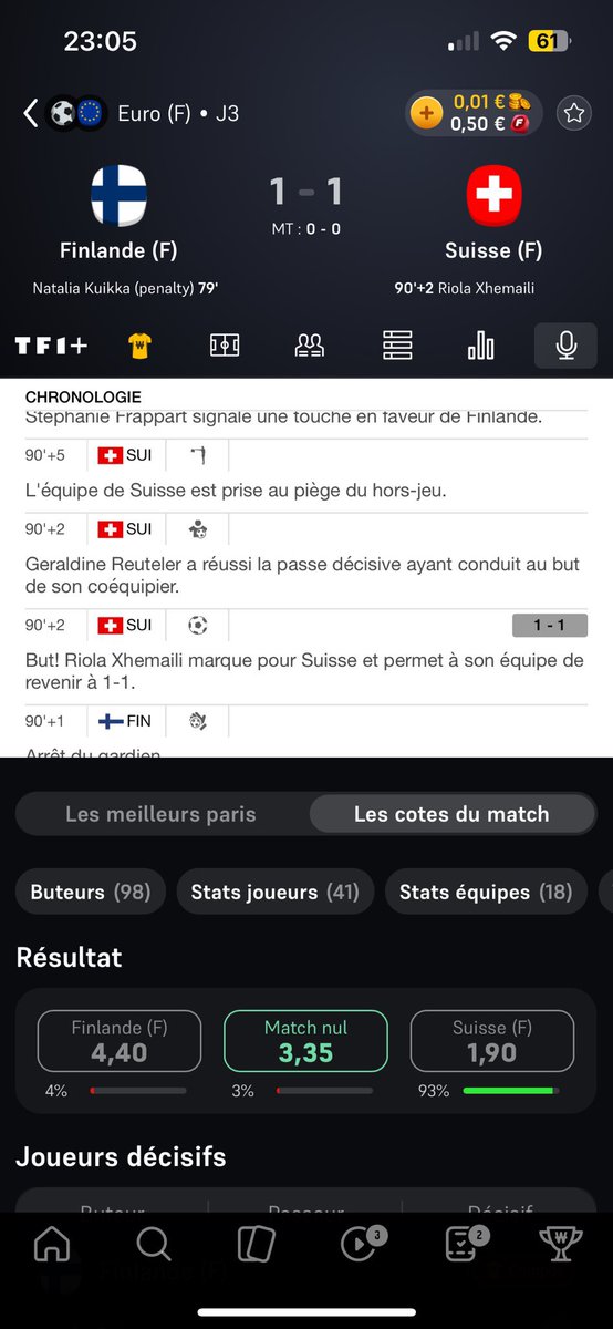 parrainage62's tweet photo. @WinamaxSport validez la passe d de reuteler svp https://t.co/2q3cMr3b5x