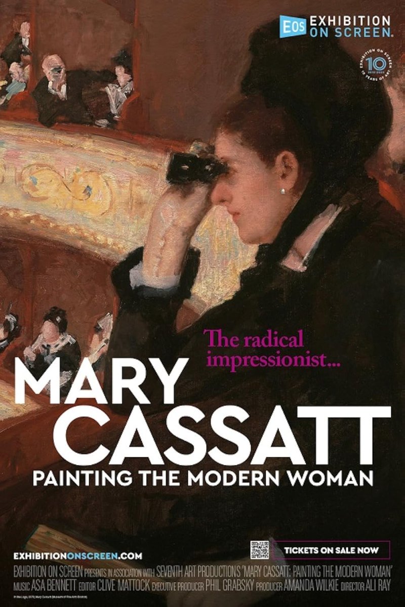 EXHIBITION ON SCREEN SERIES

MARY CASSATT: Painting The Modern Woman

July 13th, 14th &amp; 16th!
Tickets here! hylandcinema.com/movie/mary-cas…
**Event Pricing for these shows - Member &amp; Senior Price Available!**

Non Member - 16.50 Senior 15.50 Member 14.50