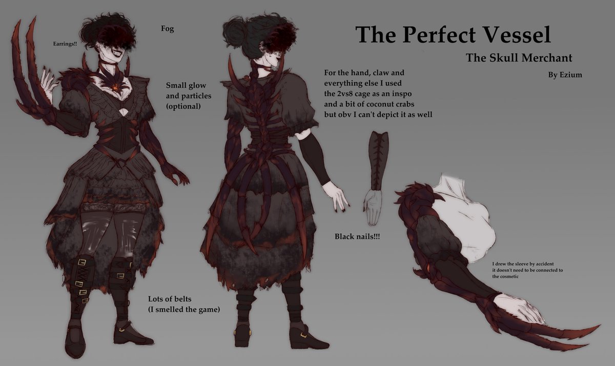 Ezium_art's tweet image. Okay. Since y'all really liked my design I get the USA citezenship, finished the concept and submited it!!
#DeadbyDaylight #dbd #dbdcosmeticcontest #dbdfanart