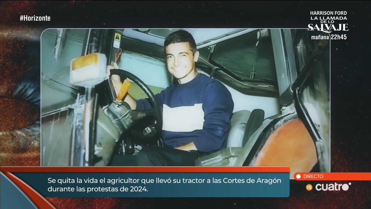 Se quita la vida el agricultor que llevó su tractor a las Cortes de Aragón durante las protestas de 2024 #Horizonte
