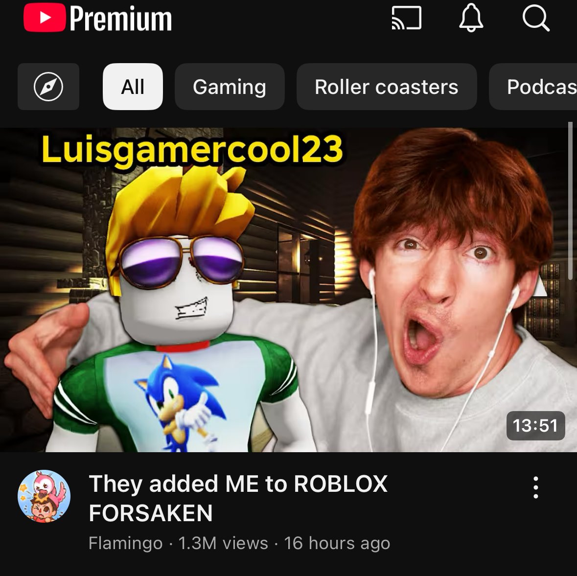 RealSchlep's tweet image. FLAMINGO IS LUISGAMERCOOL????