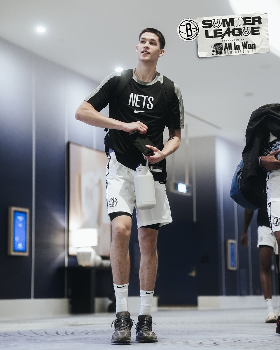 Brooklyn Nets (@brooklynnets) on Twitter photo summer league debut 🔜 summer league debut 🔜