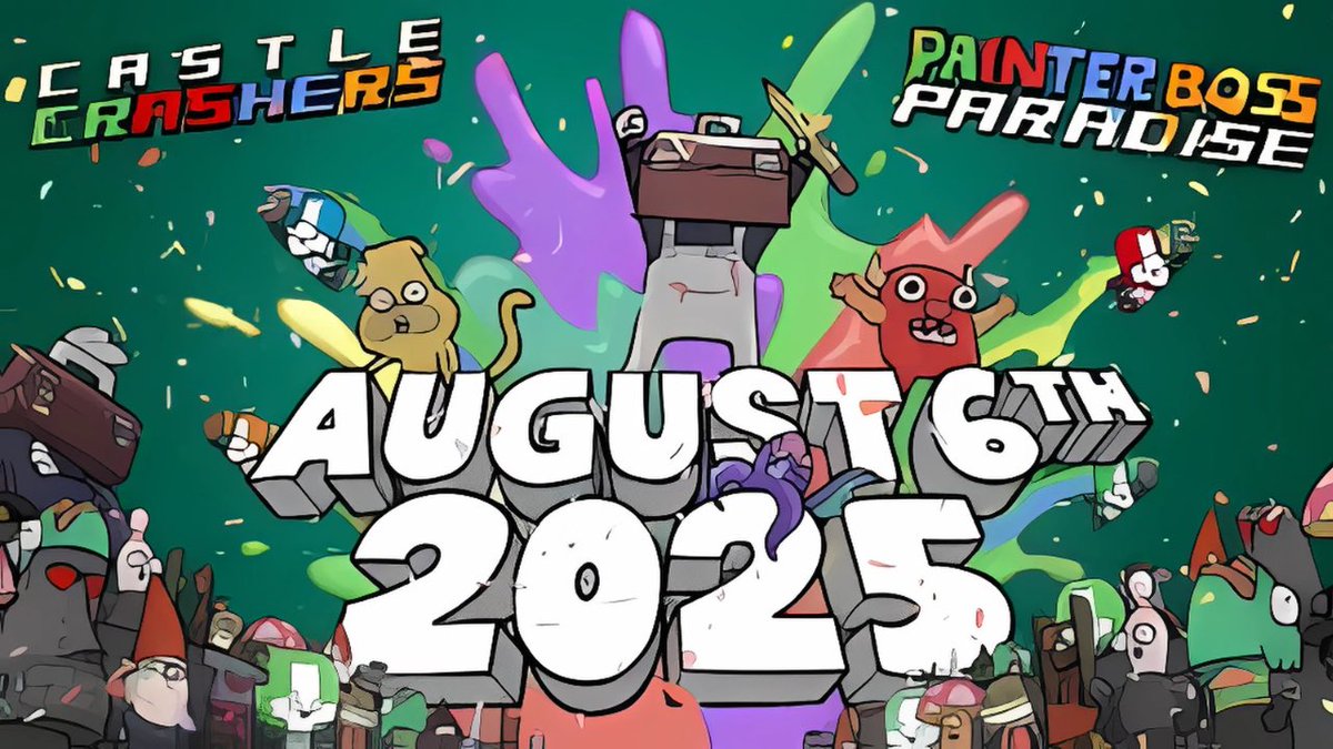 🚨 This is not a drill 😳

Castle Crashers is releasing a new DLC after 17 years! Players will also be allowed to create their own Castle Crasher!