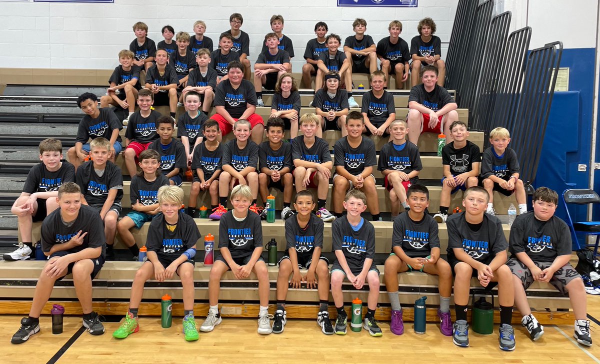 FrontierHoops's tweet image. Another successful camp in the books! GO FALCONS