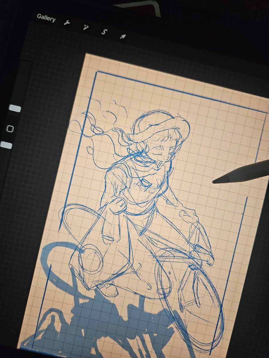 BottlngSunshine's tweet image. I'm currently workin on a lil comic and I've been so happy with my motivation to draw since makin it back home.