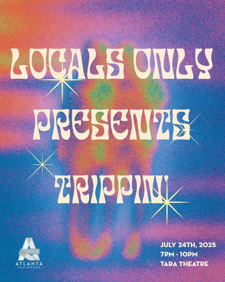 Two weeks from today, the Atlanta Film Society presents: LOCALS ONLY: Trippin'! 😵‍💫 For tickets and information, click 👉 ow.ly/75N250Wo3bn.. 💫💯 #ATLFS #LocalsOnly #AtlantaFilmIndustry