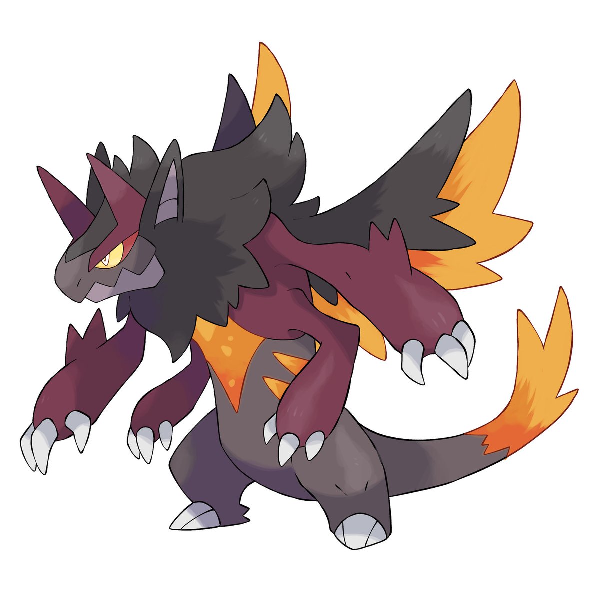 IgnisBlazer's tweet image. Ignis as a Pokémon!
A Fire/Dragon Type
#fakemon #Pokemon #furry
Amazing artwork @RGreywind