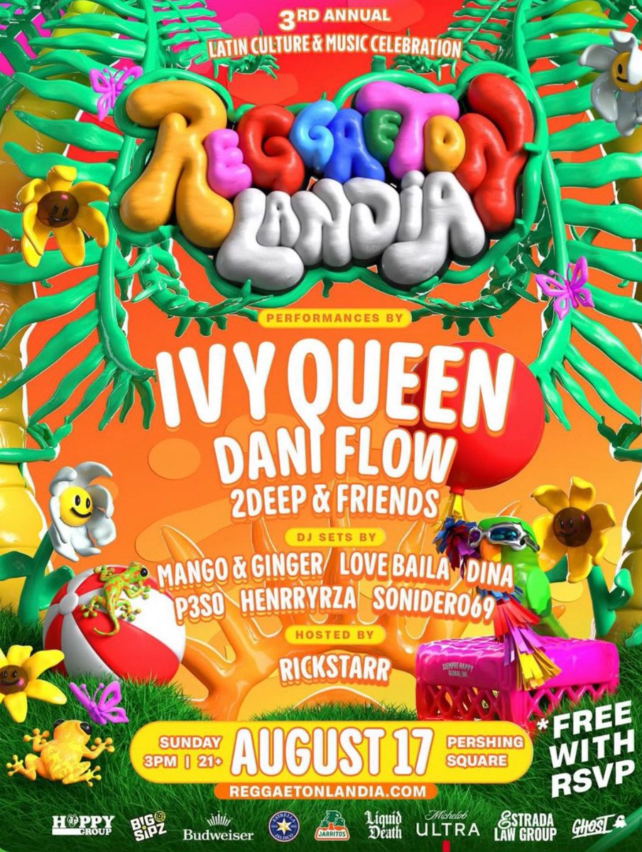 Aug 17. | <a href="/reggaetonlandia/">Reggaetonlandia ⭐️</a> 
<a href="/IvyQueenDiva/">THE QUEEN MOTHER♚IQ</a> X #DaniFlow