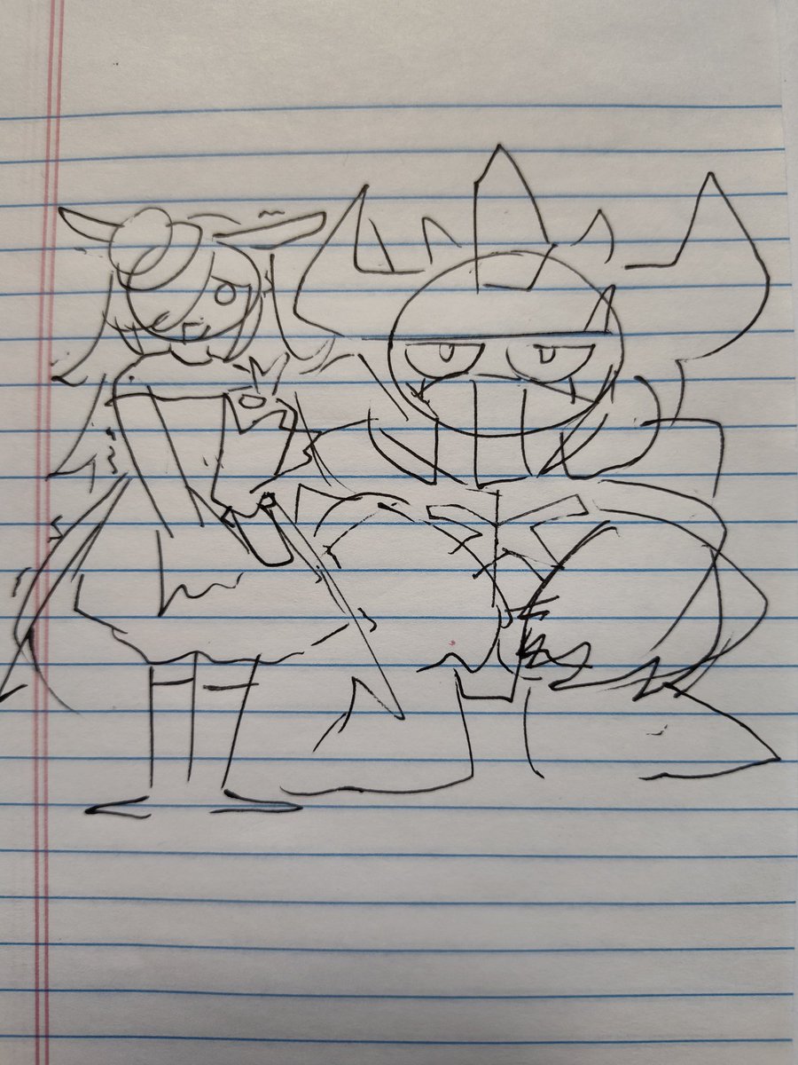Dondondora's tweet image. Uma Musume and Iron Leaguer have kept me from drawing lately