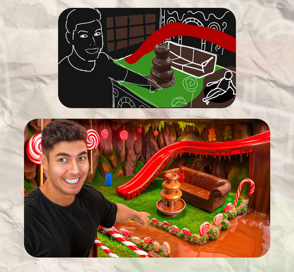 LibiDesign's tweet image. Sketch &amp;amp; Final Design

Recent Thumbnail Client Work 🍫