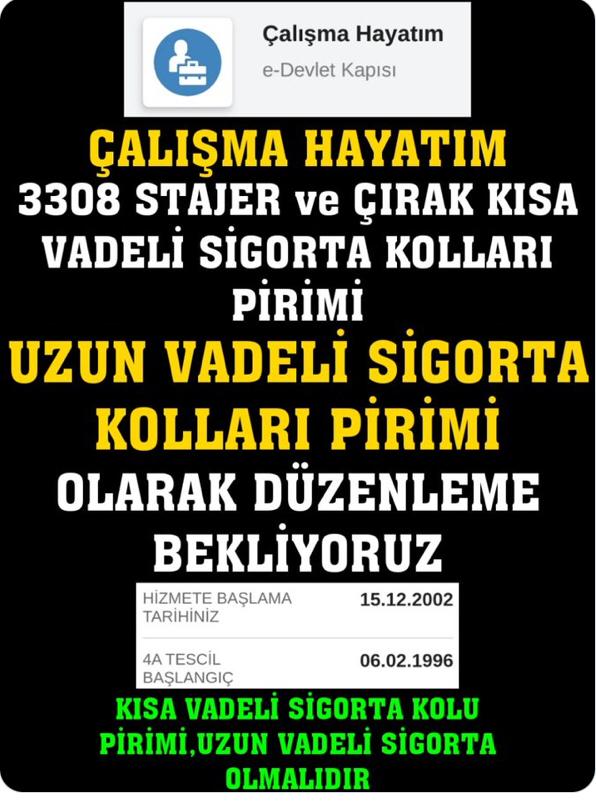 Bende Özledim (@serkanc54524134) on Twitter photo <a href="/platfrmcirakstj/">STAJ VE ÇIRAKLIK SİGORTASI MAĞDURLARI PLATFORMU</a> <a href="/RTErdogan/">Recep Tayyip Erdoğan</a> <a href="/_cevdetyilmaz/">Cevdet Yılmaz</a> <a href="/isikhanvedat/">Prof. Dr. Vedat Işıkhan</a> <a href="/mfatihkacir/">Mehmet Fatih KACIR</a> <a href="/memetsimsek/">Mehmet Simsek</a> <a href="/yilmaztunc/">Yılmaz TUNÇ</a> <a href="/Yusuf__Tekin/">Yusuf Tekin</a> <a href="/csgbakanligi/">T.C. Çalışma ve Sosyal Güvenlik Bakanlığı</a> <a href="/tcmeb/">Millî Eğitim Bakanlığı</a> <a href="/TCSanayi/">Sanayi ve Teknoloji Bakanlığı</a> <a href="/HMBakanligi/">T.C. Hazine ve Maliye Bakanlığı</a> <a href="/adalet_bakanlik/">T.C. Adalet Bakanlığı</a> <a href="/tcbestepe/">T.C. Cumhurbaşkanlığı</a> <a href="/cbsbb/">T.C. Cumhurbaşkanlığı Strateji ve Bütçe Başkanlığı</a> <a href="/tccbiko/">T.C. Cumhurbaşkanlığı İnsan Kaynakları Ofisi</a> <a href="/TCCBHPK/">Cumhurbaşkanlığı Hukuk Politikaları Kurulu</a> Küçük yaşta döktüğümüz alın terinin emeğimizin karşılığını istiyoruz e-devlet sisteminde görünen ilk işe giriş tarihimiz SGK başlangıcı olsun👆
<a href="/RTErdogan/">Recep Tayyip Erdoğan</a>
<a href="/_cevdetyilmaz/">Cevdet Yılmaz</a>
<a href="/dbdevletbahceli/">Devlet Bahçeli</a>
<a href="/isikhanvedat/">Prof. Dr. Vedat Işıkhan</a>
3308i Tarihe Gömün
#MeslekLiseleriTarihOlmasın
#StajyerÇırağaTamSigorta <a href="/platfrmcirakstj/">STAJ VE ÇIRAKLIK SİGORTASI MAĞDURLARI PLATFORMU</a> <a href="/RTErdogan/">Recep Tayyip Erdoğan</a> <a href="/_cevdetyilmaz/">Cevdet Yılmaz</a> <a href="/isikhanvedat/">Prof. Dr. Vedat Işıkhan</a> <a href="/mfatihkacir/">Mehmet Fatih KACIR</a> <a href="/memetsimsek/">Mehmet Simsek</a> <a href="/yilmaztunc/">Yılmaz TUNÇ</a> <a href="/Yusuf__Tekin/">Yusuf Tekin</a> <a href="/csgbakanligi/">T.C. Çalışma ve Sosyal Güvenlik Bakanlığı</a> <a href="/tcmeb/">Millî Eğitim Bakanlığı</a> <a href="/TCSanayi/">Sanayi ve Teknoloji Bakanlığı</a> <a href="/HMBakanligi/">T.C. Hazine ve Maliye Bakanlığı</a> <a href="/adalet_bakanlik/">T.C. Adalet Bakanlığı</a> <a href="/tcbestepe/">T.C. Cumhurbaşkanlığı</a> <a href="/cbsbb/">T.C. Cumhurbaşkanlığı Strateji ve Bütçe Başkanlığı</a> <a href="/tccbiko/">T.C. Cumhurbaşkanlığı İnsan Kaynakları Ofisi</a> <a href="/TCCBHPK/">Cumhurbaşkanlığı Hukuk Politikaları Kurulu</a> Küçük yaşta döktüğümüz alın terinin emeğimizin karşılığını istiyoruz e-devlet sisteminde görünen ilk işe giriş tarihimiz SGK başlangıcı olsun👆
<a href="/RTErdogan/">Recep Tayyip Erdoğan</a>
<a href="/_cevdetyilmaz/">Cevdet Yılmaz</a>
<a href="/dbdevletbahceli/">Devlet Bahçeli</a>
<a href="/isikhanvedat/">Prof. Dr. Vedat Işıkhan</a>
3308i Tarihe Gömün
#MeslekLiseleriTarihOlmasın
#StajyerÇırağaTamSigorta