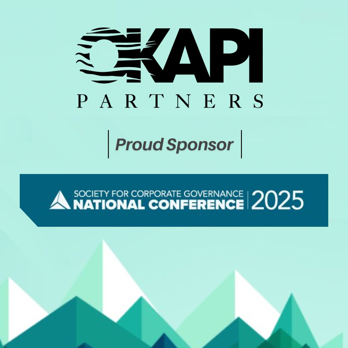 Okapi is proud to sponsor the <a href="/Society4CorpGov/">Society for Corporate Governance</a> National Conference. It’s been an insightful few days connecting with governance leaders, exploring industry trends, and sharing ideas to help strengthen corporate boards.