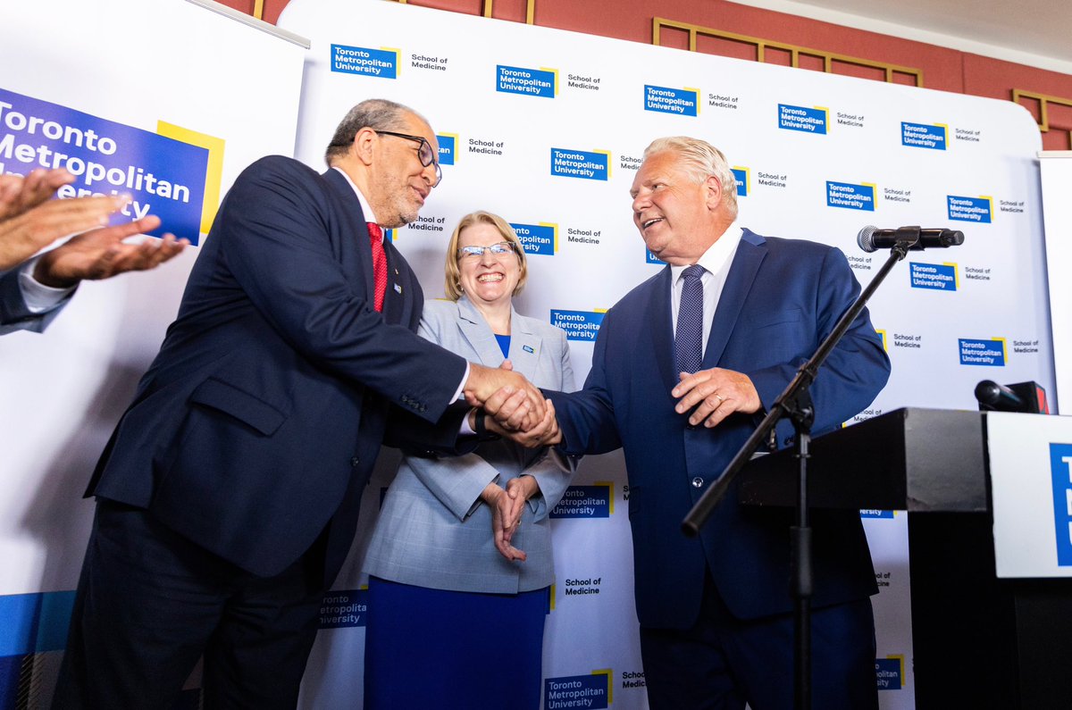 fordnation's tweet image. It was an honour to attend the TMU Medical School Donor Appreciation Event in Brampton today. Thanks to the generosity of the Dhillon family and strong leadership from TMU, we are one step closer to opening a new medical school that will help train the next generation of doctors.