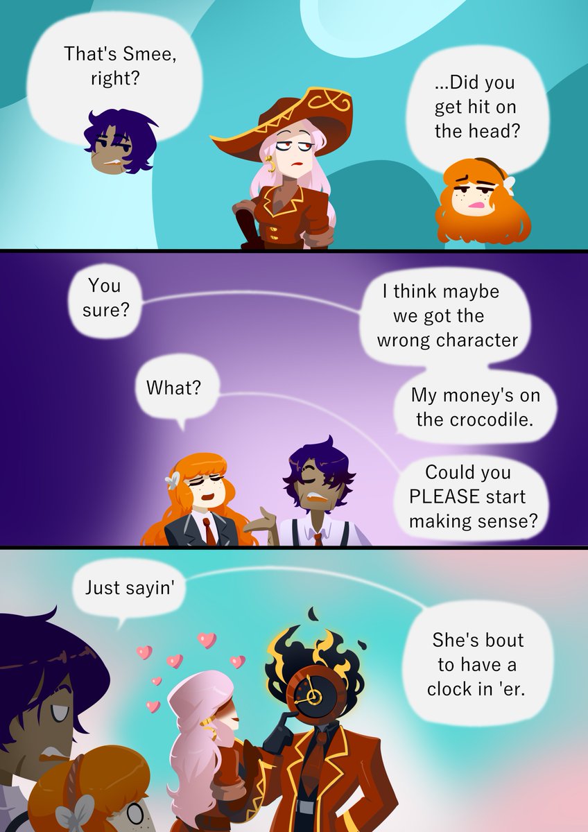 Another funny(?) comic about Smee and Dante.