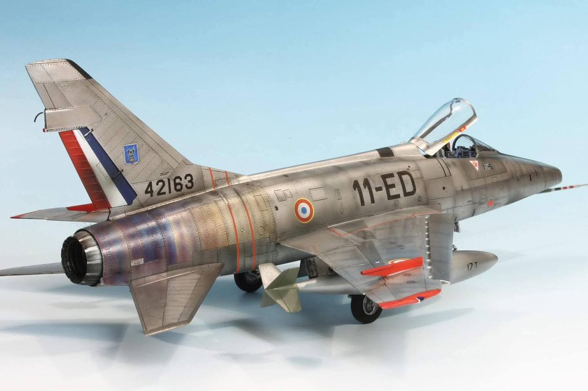 ModelingDutchmn's tweet image. Trumpeter scale 1/48 F-100D Super Sabre by István Michalkó